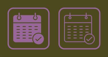 kalender pictogram ontwerp vector