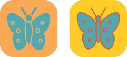 vlinder pictogram ontwerp vector