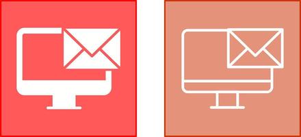 mail pictogram ontwerp vector