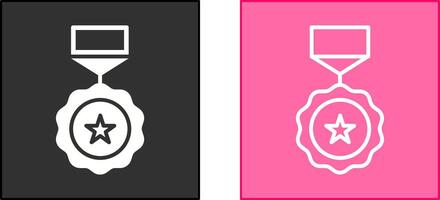 medaille pictogram ontwerp vector