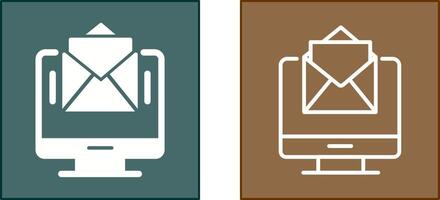 mail pictogram ontwerp vector