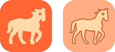 paard pictogram ontwerp vector