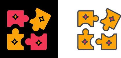 puzzel pictogram ontwerp vector