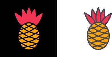 ananas pictogram ontwerp vector