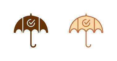 paraplu icoon ontwerp vector