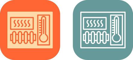 verwarming element icoon ontwerp vector