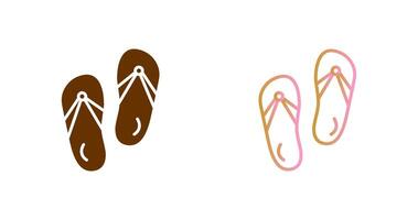 slippers icoon ontwerp vector