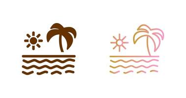 zomer icoon ontwerp vector