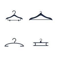 hanger doek pictogram plat ontwerp concept vector sjabloon