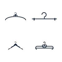 hanger doek pictogram plat ontwerp concept vector sjabloon