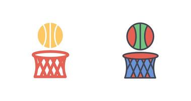 basketbal icoon ontwerp vector