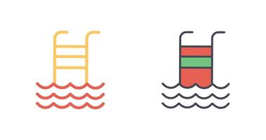 zwemmen zwembad icoon ontwerp vector