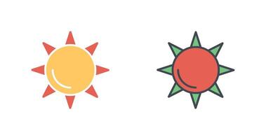 zon pictogram ontwerp vector