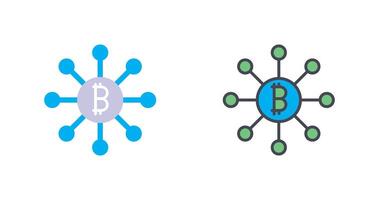 digitaal valuta icoon ontwerp vector