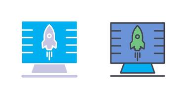 raket pictogram ontwerp vector