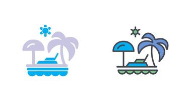 vakantie vlekken icoon ontwerp vector