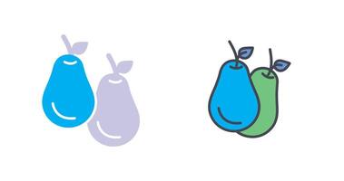 avocado icoon ontwerp vector