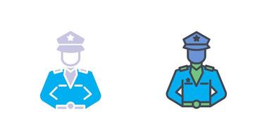 Politie Mens icoon ontwerp vector