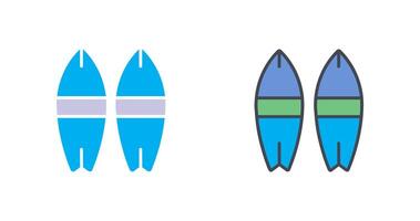 surfboard icoon ontwerp vector