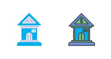 ontwerp bankpictogram vector