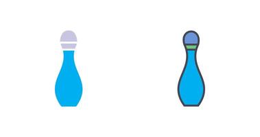 bowling pin icoon ontwerp vector