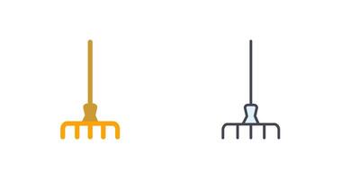 tuinieren vork icoon ontwerp vector