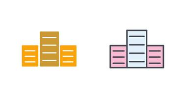 gebouw pictogram ontwerp vector