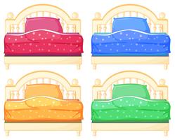 bed set vector