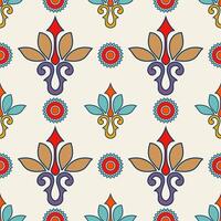 abstract etnisch tribal patroon. naadloos patroon voor kleding stof, tapijt, behang. vector