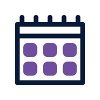 kalender icoon. gemengd icoon voor uw website, mobiel, presentatie, en logo ontwerp. vector