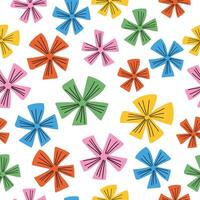 pret zomer kinderen naadloos patroon met abstract bloemen. vector