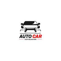auto logo ontwerp sjabloon met wit achtergrond. auto auto bedrijf logo ontwerp met silhouet voor automotive bedrijf logo, auto wassen, garage, onderhoud, schilderen. vector
