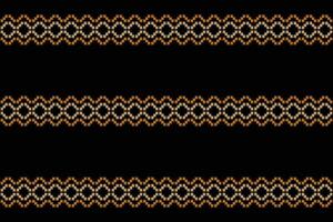 traditioneel etnisch ikat motief kleding stof achtergrond patroon meetkundig .Afrikaanse ikat borduurwerk etnisch oosters patroon zwart achtergrond behang. abstract, illustratie.textuur,frame,decoratie. vector