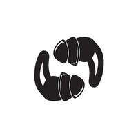 oorwarmers icoon illustratie symbool ontwerp vector