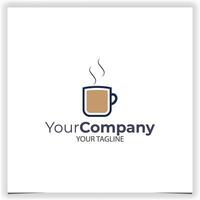 coffeeshop logo ontwerpsjabloon vector