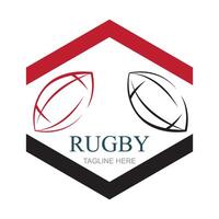 Amerikaans Amerikaans voetbal insigne logo - rugby logo vector