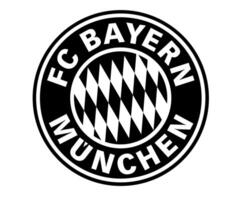 Bayern München logo symbool ontwerp Spanje Amerikaans voetbal Europese landen Amerikaans voetbal teams illustratie vector