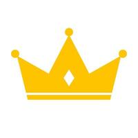koning kroon. de winnend icoon. vector
