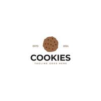 koekjes logo ontwerp illustratie idee vector