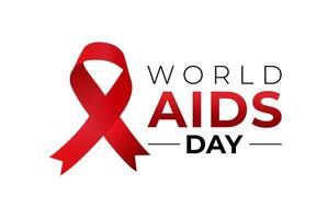 wereld AIDS dag bewustzijn maand geïsoleerd logo icoon vector