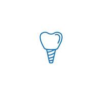 tandheelkundig icoon , tandheelkundig Gezondheid icoon vector