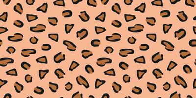 luipaard naadloos afdrukken patroon structuur vector
