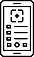 pictogram opnamelijn vector