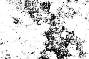 grunge textuur. achtergrond van zwart en wit textuur. abstract monochroom patroon van vlekken, scheuren, stippen, chips. vector