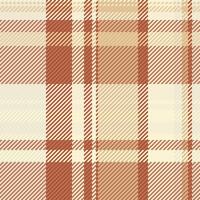 controleren plaid van structuur Schotse ruit kleding stof met een textiel naadloos achtergrond patroon. vector