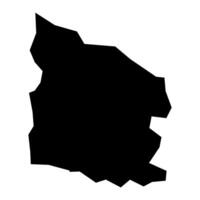 ventiel provincie kaart, administratief divisie van dominicaans republiek. illustratie. vector