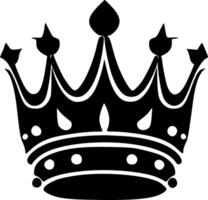 kroon - minimalistische en vlak logo - illustratie vector