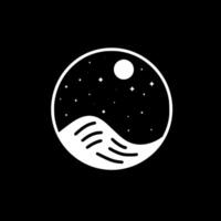 maan - hoog kwaliteit logo - illustratie ideaal voor t-shirt grafisch vector