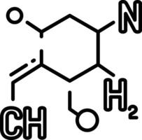 chemisch formule schets illustratie vector