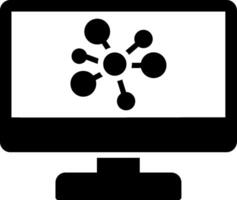 netwerk glyph-pictogram vector